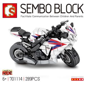 Stavebnice Sembo motorka